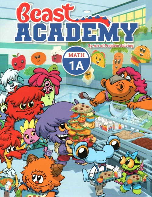 Art of Problem Solving Beast Academy 1A Guide and Practice
