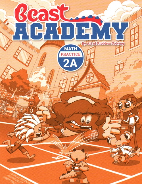Art of Problem Solving Beast Academy 2A Guide and Practice