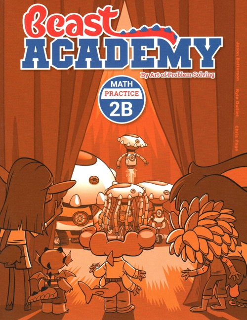 Art of Problem Solving Beast Academy 2B Guide and Practice