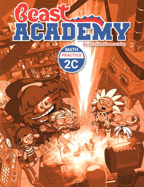 Art of Problem Solving Beast Academy 2C Guide and Practice