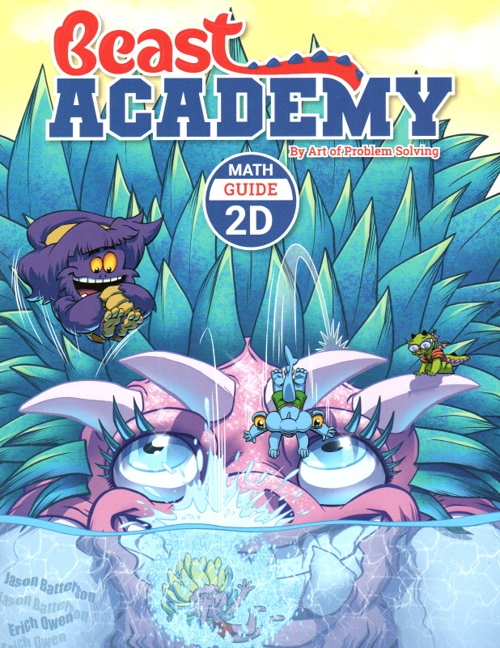 Art of Problem Solving Beast Academy 2D Guide and Practice