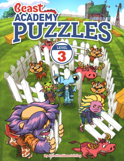 Art of Problem Solving Beast Academy 3 Puzzles