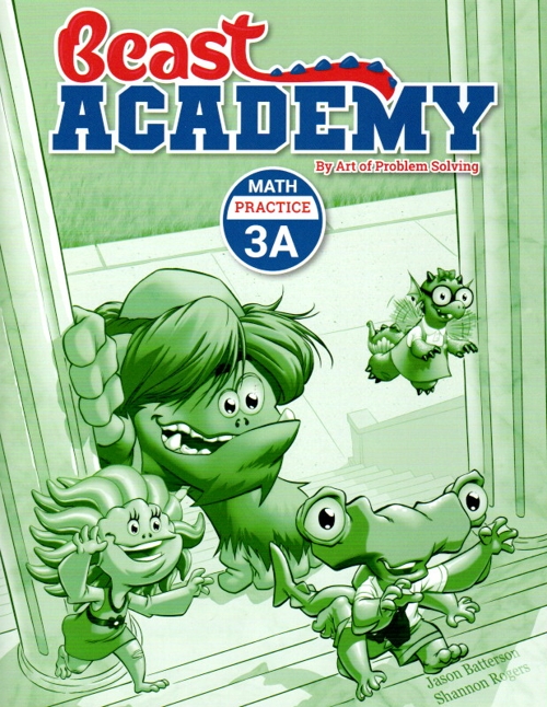 Art of Problem Solving Beast Academy 3A Guide and Practice