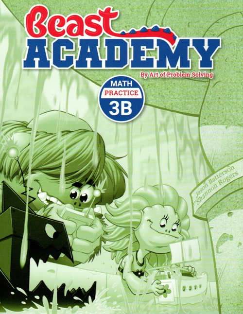 Art of Problem Solving Beast Academy 3B Guide and Practice