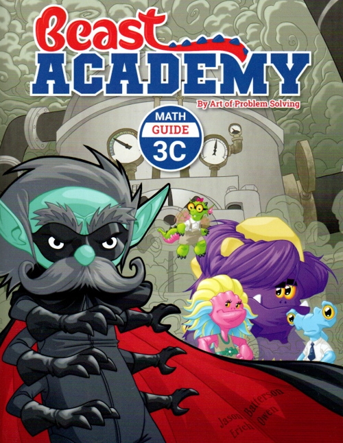 Art of Problem Solving Beast Academy 3C Guide and Practice