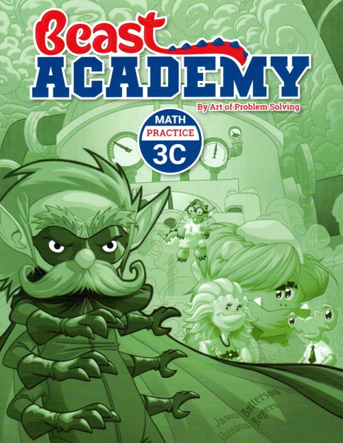Art of Problem Solving Beast Academy 3C Guide and Practice
