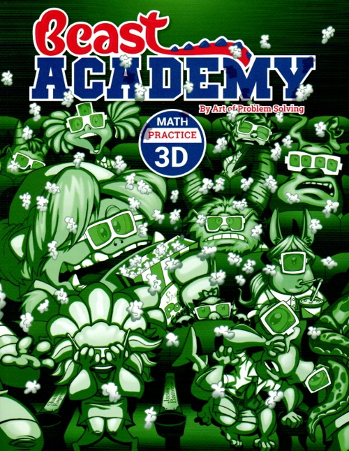 Art of Problem Solving Beast Academy 3D Guide and Practice