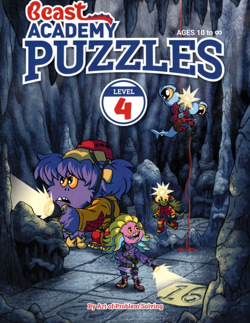 Art of Problem Solving Beast Academy 4 Puzzles