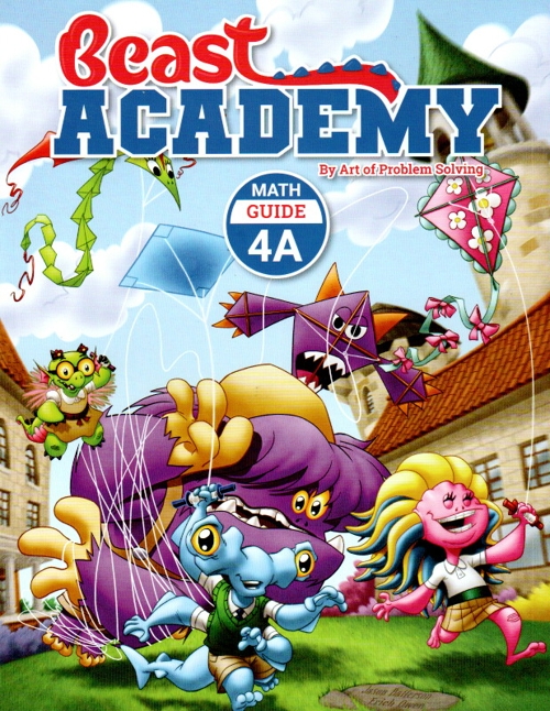 Art of Problem Solving Beast Academy 4A Guide and Practice