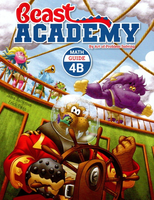 Art of Problem Solving Beast Academy 4B Guide and Practice