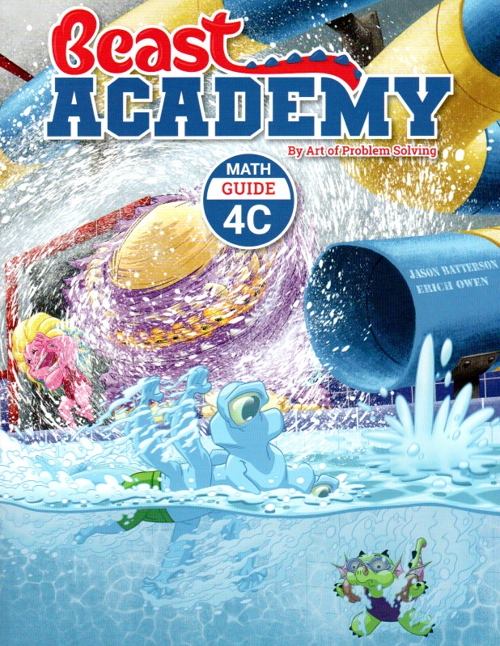 Art of Problem Solving Beast Academy 4C Guide and Practice