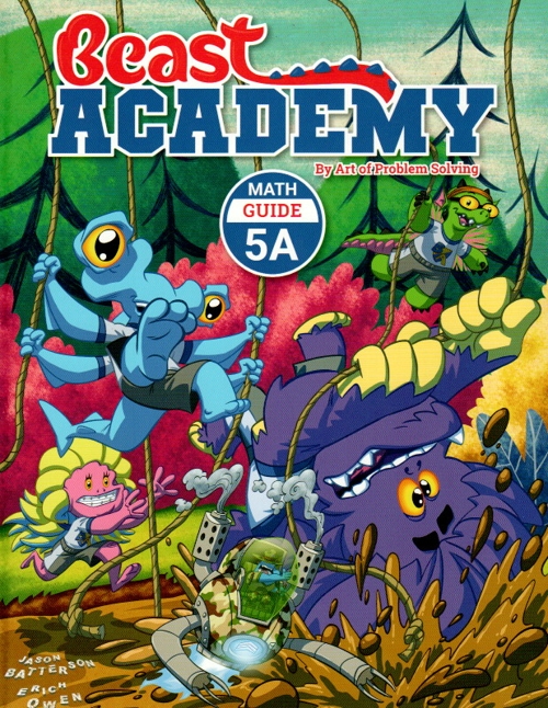 Art of Problem Solving Beast Academy 5A Guide and Practice