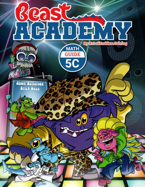 Art of Problem Solving Beast Academy 5C Guide and Practice